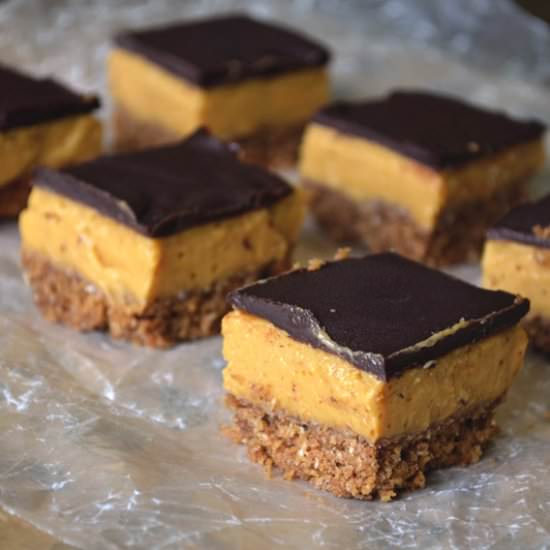 Pumpkin Nanaimo Bars