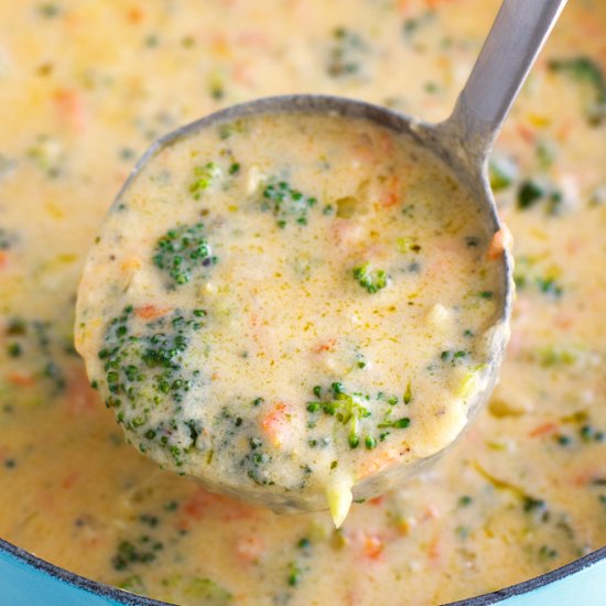 Creamy Broccoli Cheese Soup