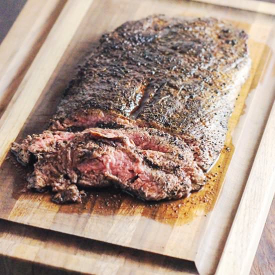 Coffee Rubbed Flank Steak