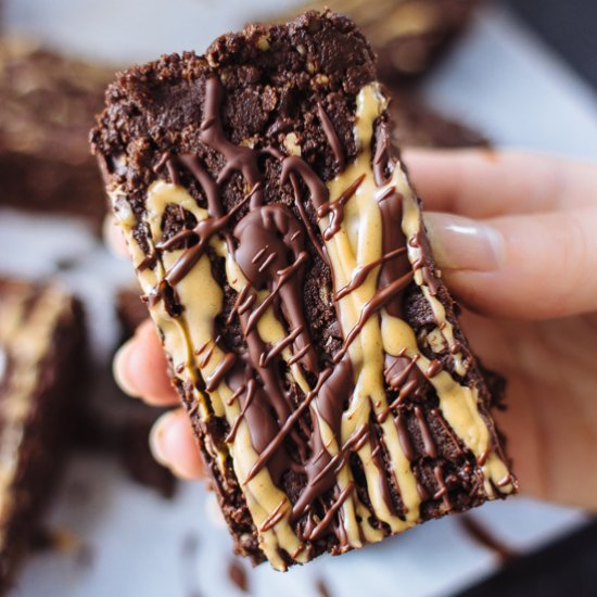 Vegan No-Bake Brownies