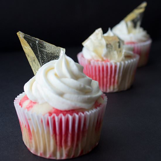 “Bloody Mary” Halloween Cupcakes