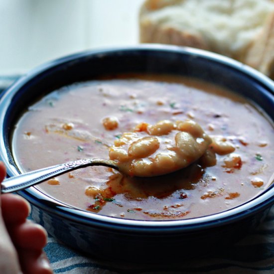 Bean without Bacon Soup