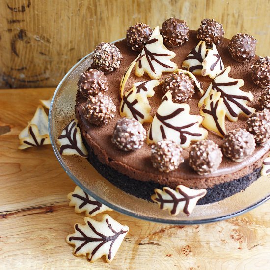 Triple Chocolate Cheesecake