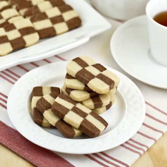 Checkerboard Cookies