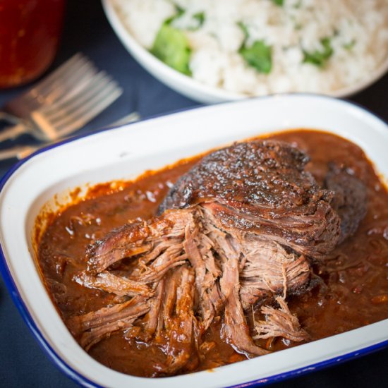 Caramelized Pulled Beef Brisket