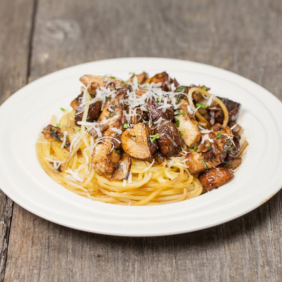 Balsamic Chestnut Mushroom