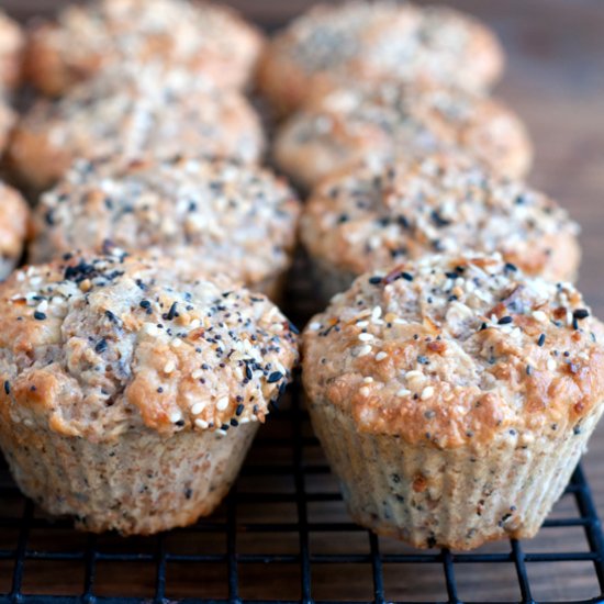 Seeded Savory Muffins