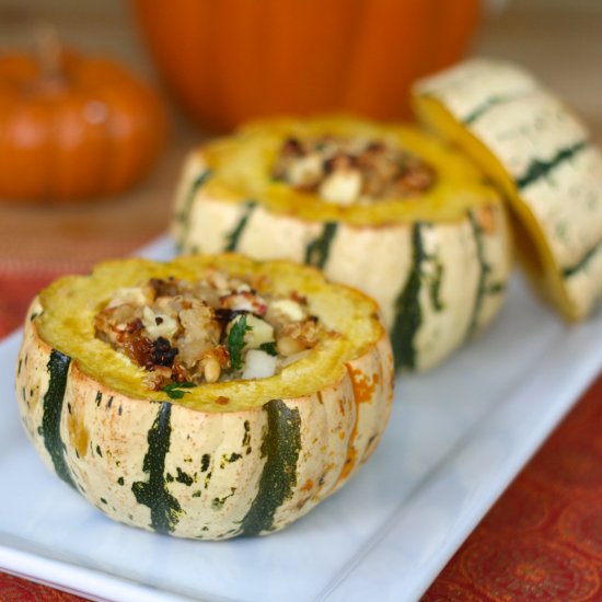 Stuffed Acorn Squash