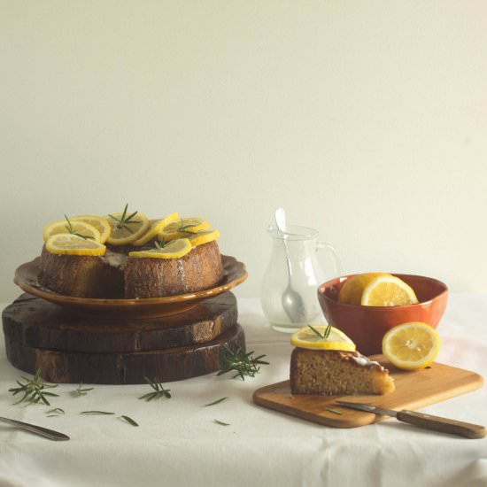 Rosemary & Lemon Cake