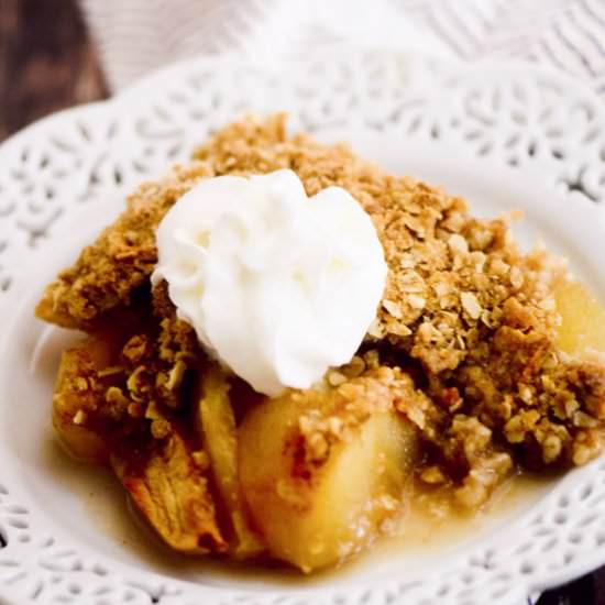 Skinny Apple Crisp