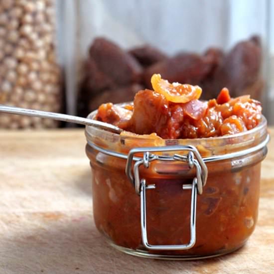 Sugar Free Spicy Tomato Chutney