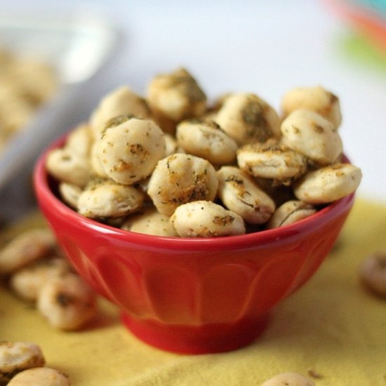 Tangy Herb Snack Crackers