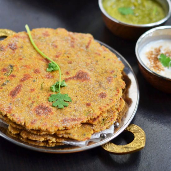 Rajgira Paratha | Amaranth Paratha