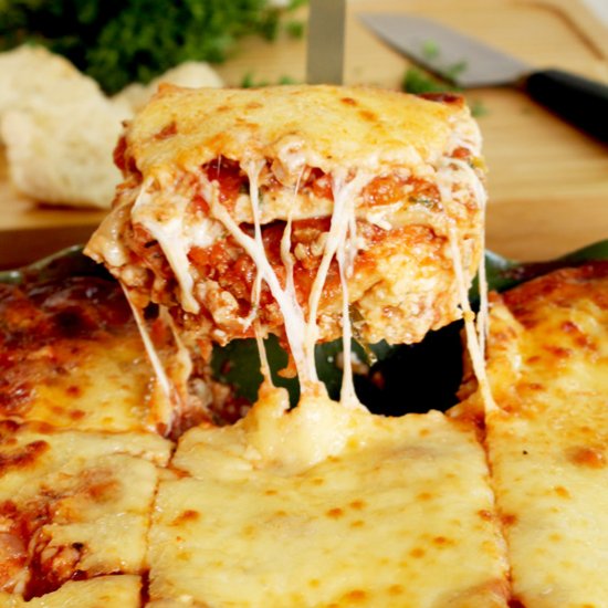 Beef and Sausage Lasagna