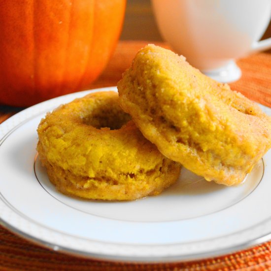 Baked Pumpkin Spiced Donuts