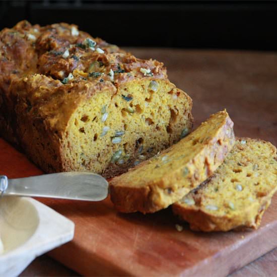 Pumpkin Sage Bread