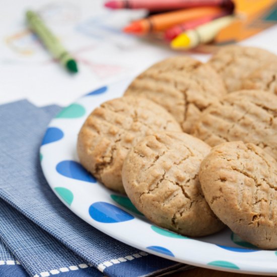 Peanut-Free Peanut Butter Cookies