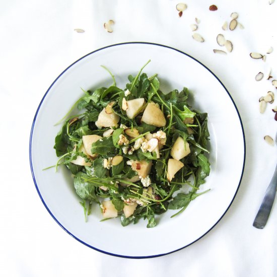 Asian Pear and Blue Cheese Salad