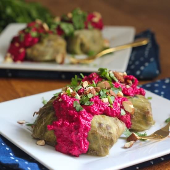 Vegetarian Stuffed Cabbage