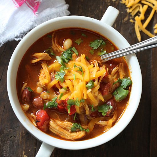 BBQ Chicken Chili