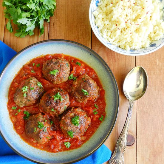 Moroccan meatballs