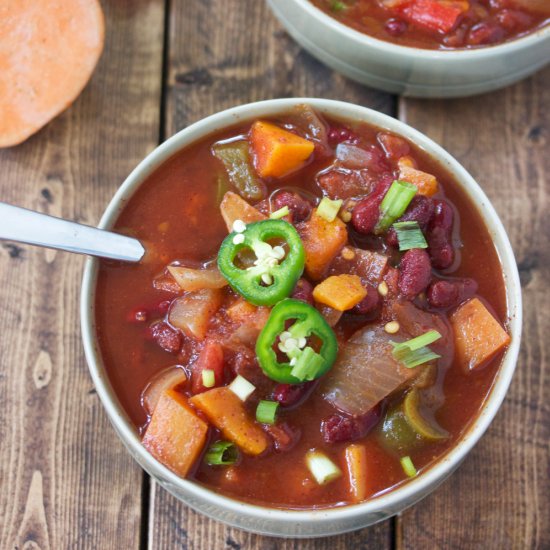 Sweet Potato Chili