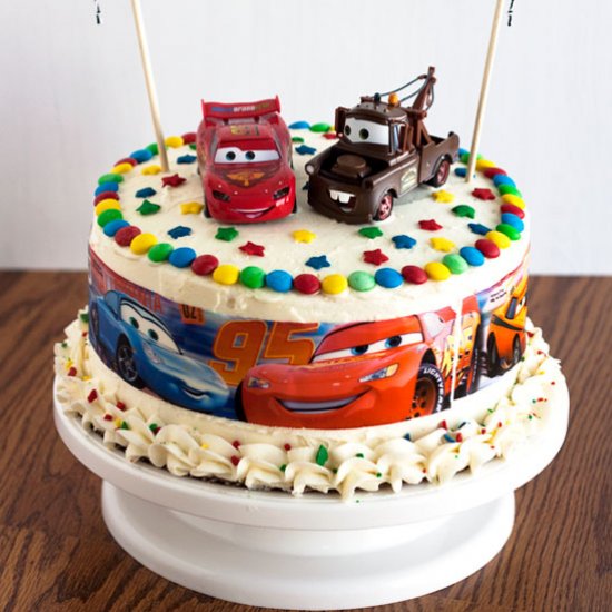 Cars Birthday Cake