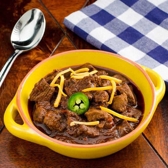 Texas-Style Chili con Carne