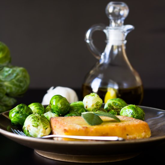 Fried Cheese Polenta