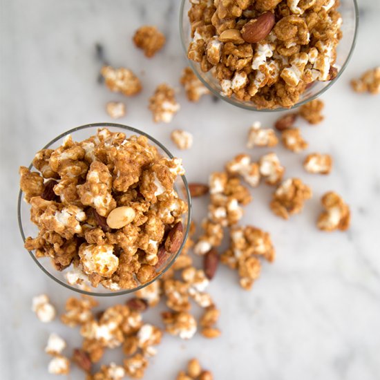 Caramel Nut Popcorn Crunch