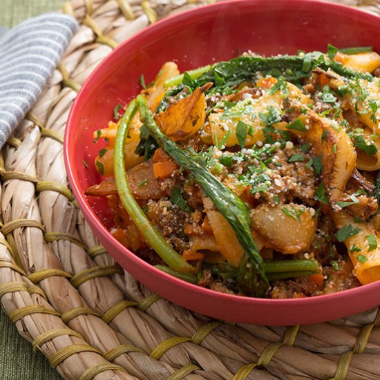 Lamb Ragu with Rigatoni