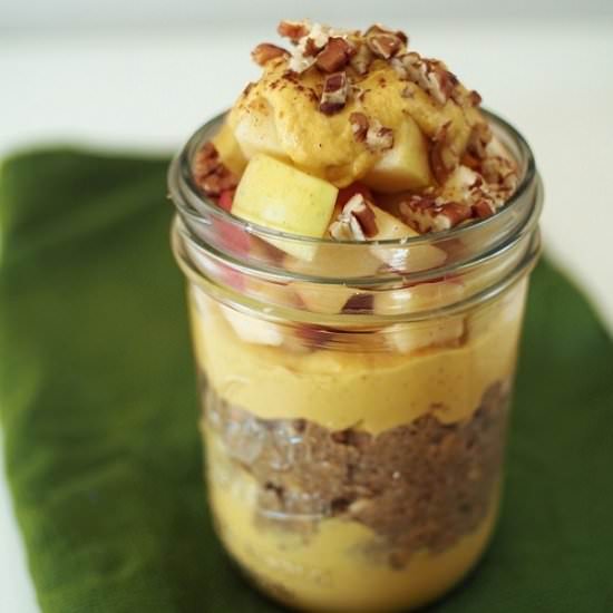 Pumpkin Pie Overnight Oats