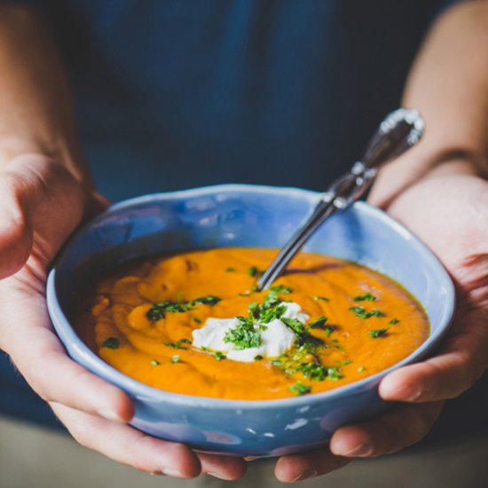 Moroccan Carrot Soup