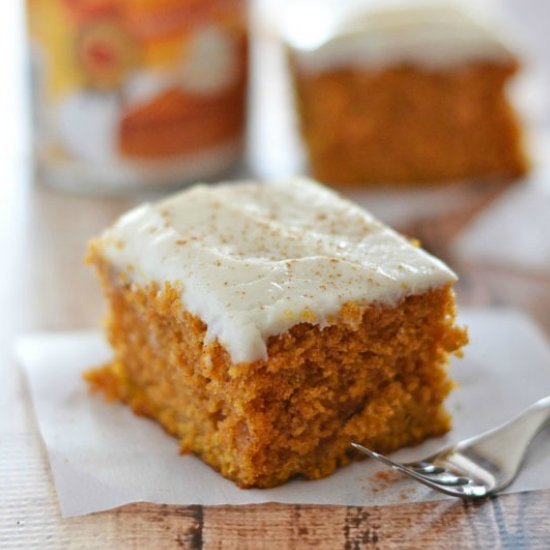 Grandma’s Pumpkin Snack Cake