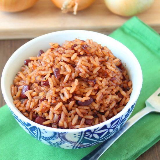 Jamaican Rice and Beans