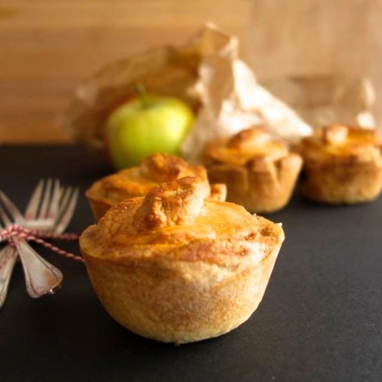 Pork, Apple and Leek Pies