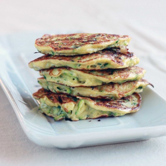 Zucchini Fritters, Light and Tasty