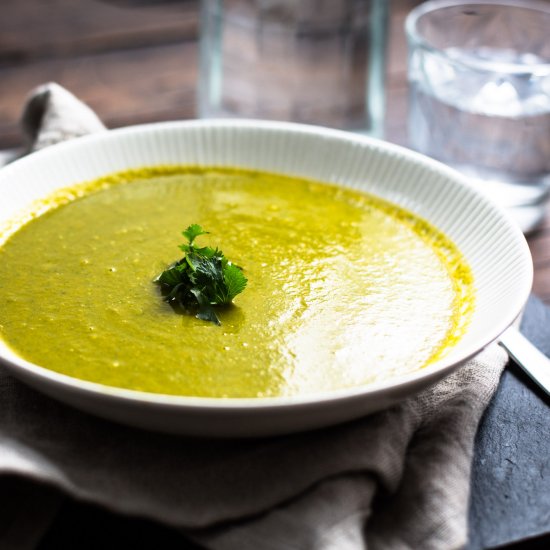 Carrot &Spinach Soup