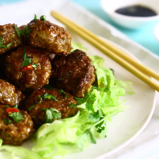 Asian Meat Balls