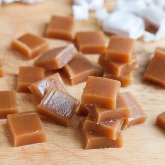 Apple Cider Caramels