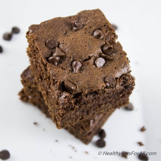 Protein Chocolate Chip Brownies