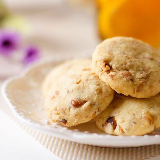 No-Sugar Shortbread Cookies