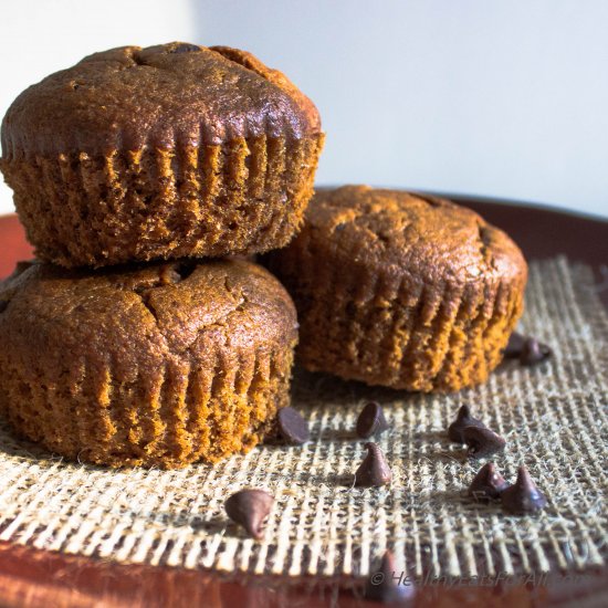 Oat Flour Eggless Banana Bread