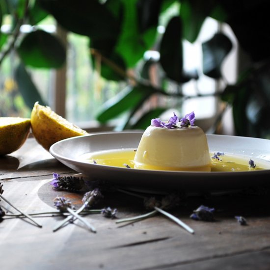 Panna Cotta De Lavanda