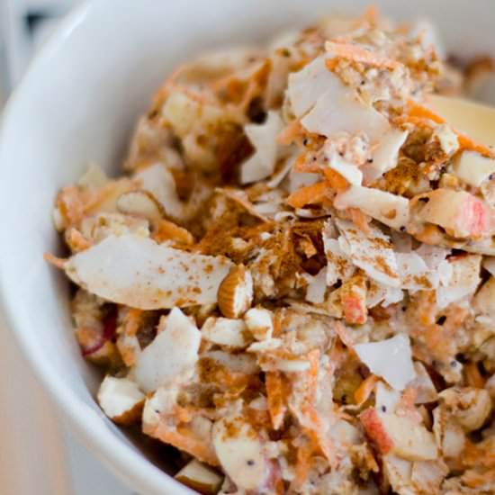 Carrot Cake Overnight Oats