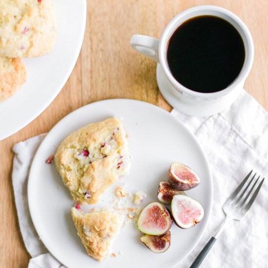 Pomegranate Scones