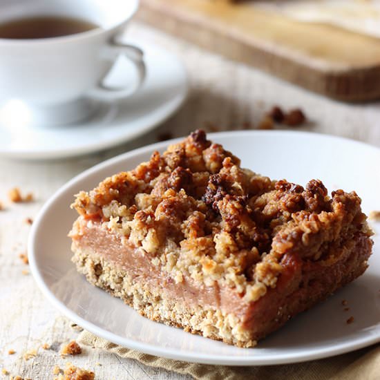 Quince Crumble Bars