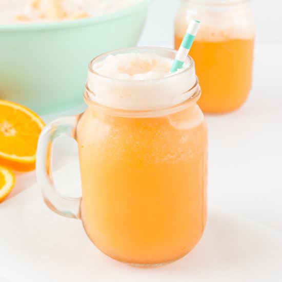 Orange Sherbet Punch