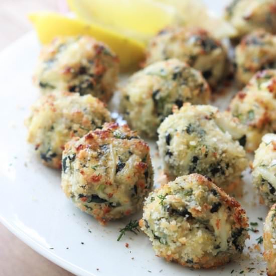 Crispy Baked Crab Bites