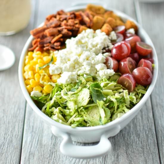 Shaved Brussels Sprouts Salad